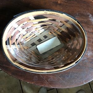 Longaberger 2009 Small Oval Bowl Basket